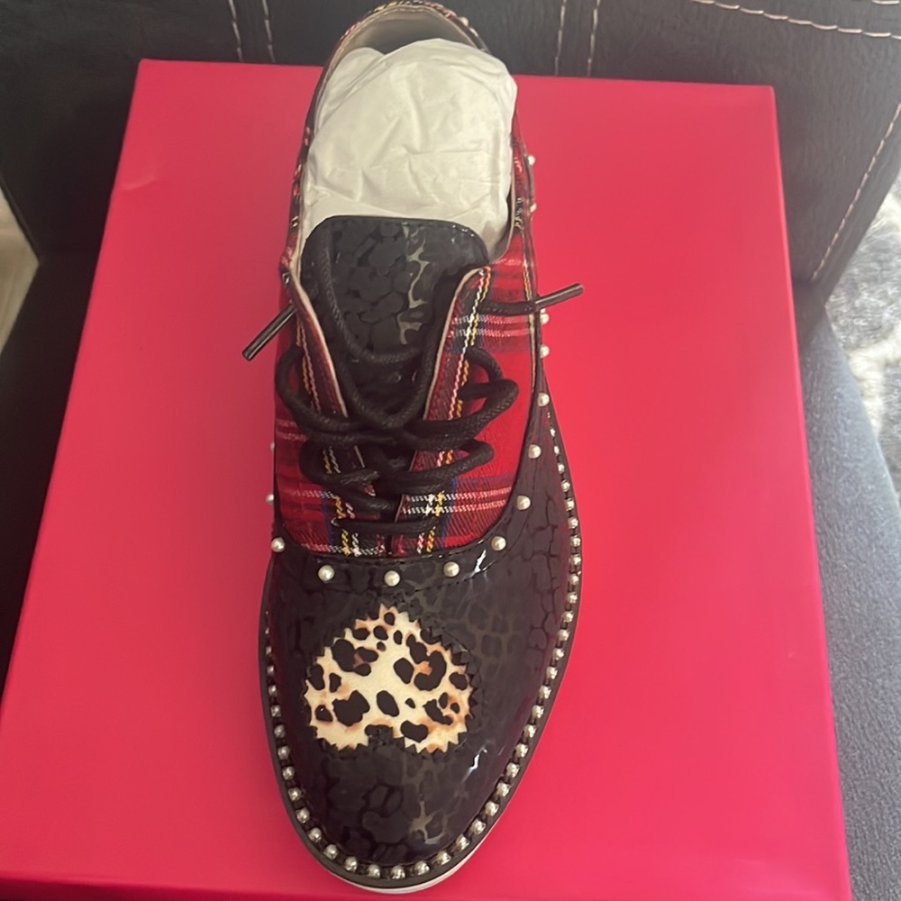 Red and Black Sneaker